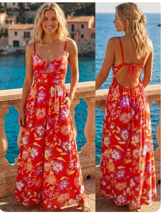 Free People Dresses & Skirts - Free People .Wisteria Maxi Dress